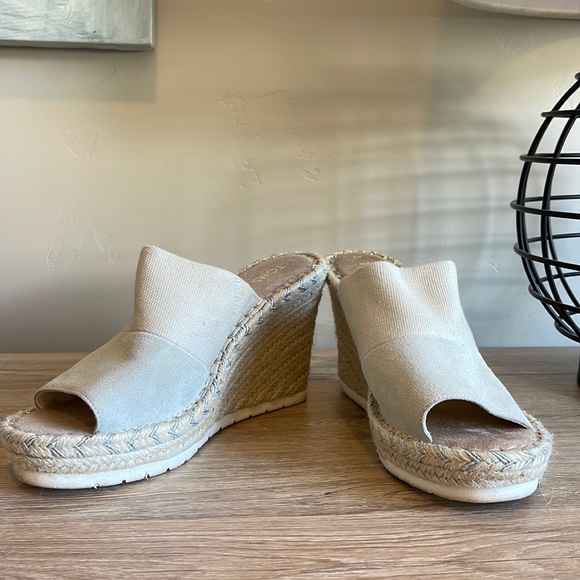 Toms Shoes Toms Monica Mule Wedge Heel Poshmark